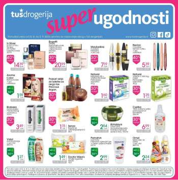 Tuš Drogeria katalog - 23.8.2023 - 2.9.2023.