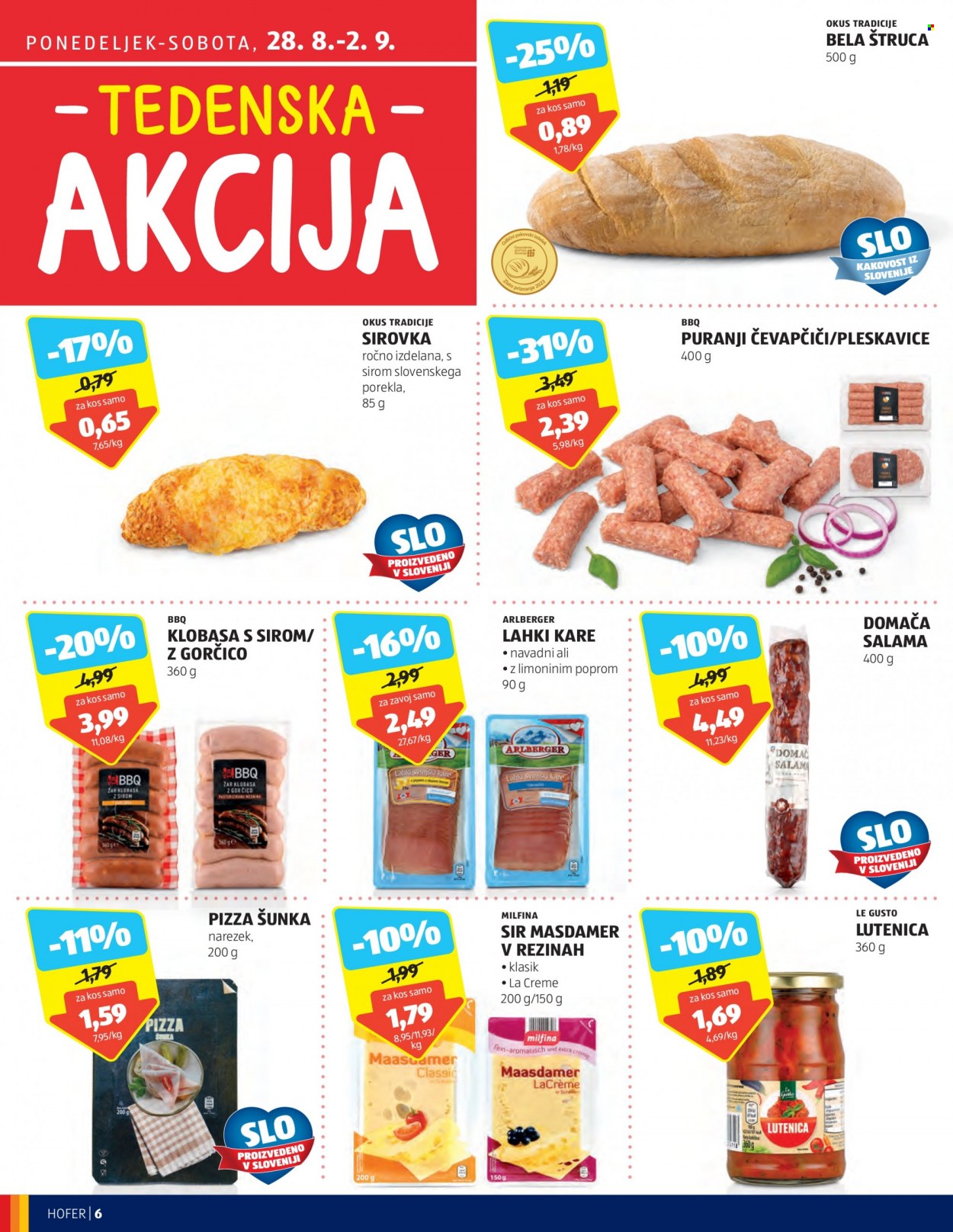Hofer katalog - 24.8.2023 - 2.9.2023. Stran 6