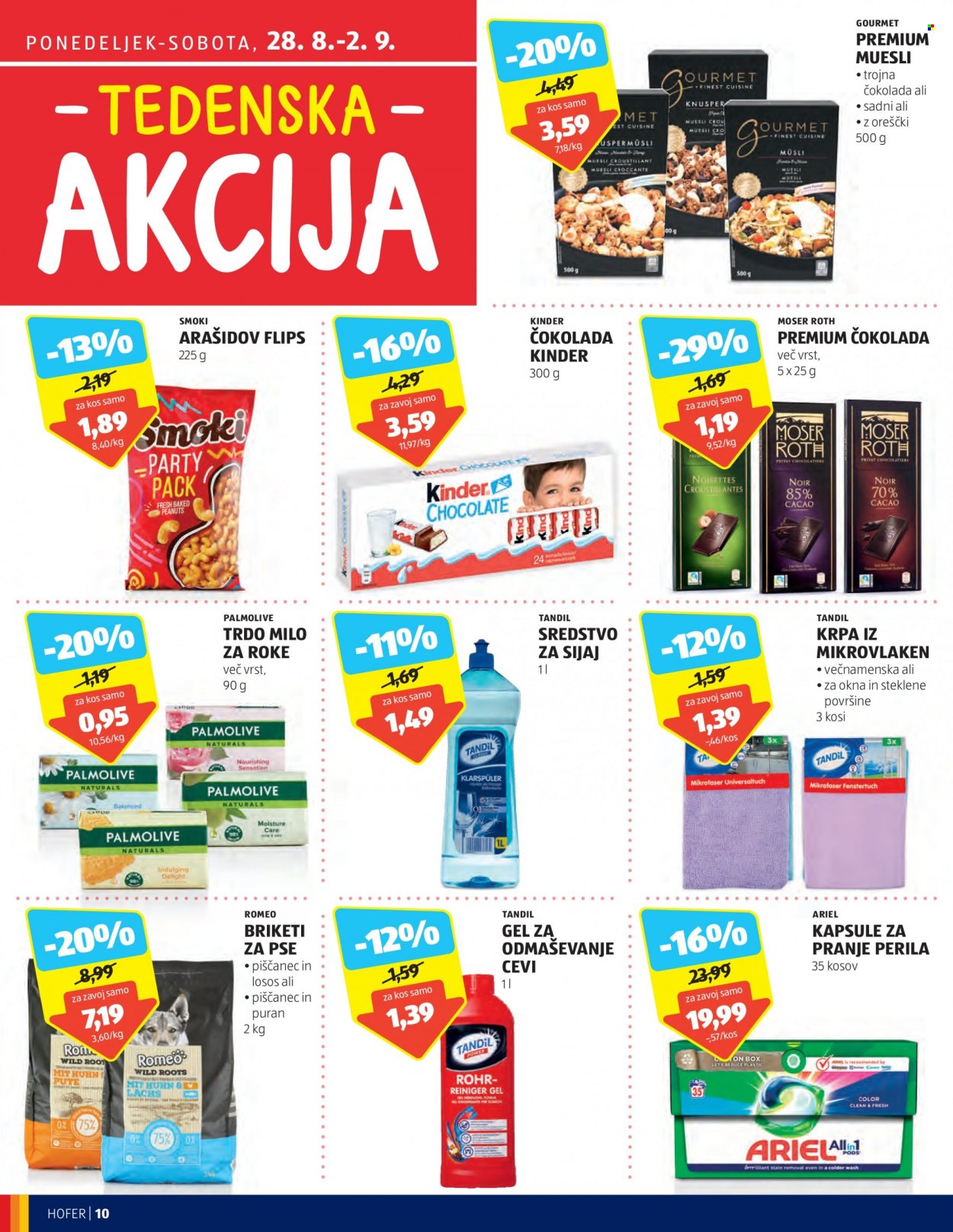 Hofer katalog - 24.8.2023 - 2.9.2023. Stran 10