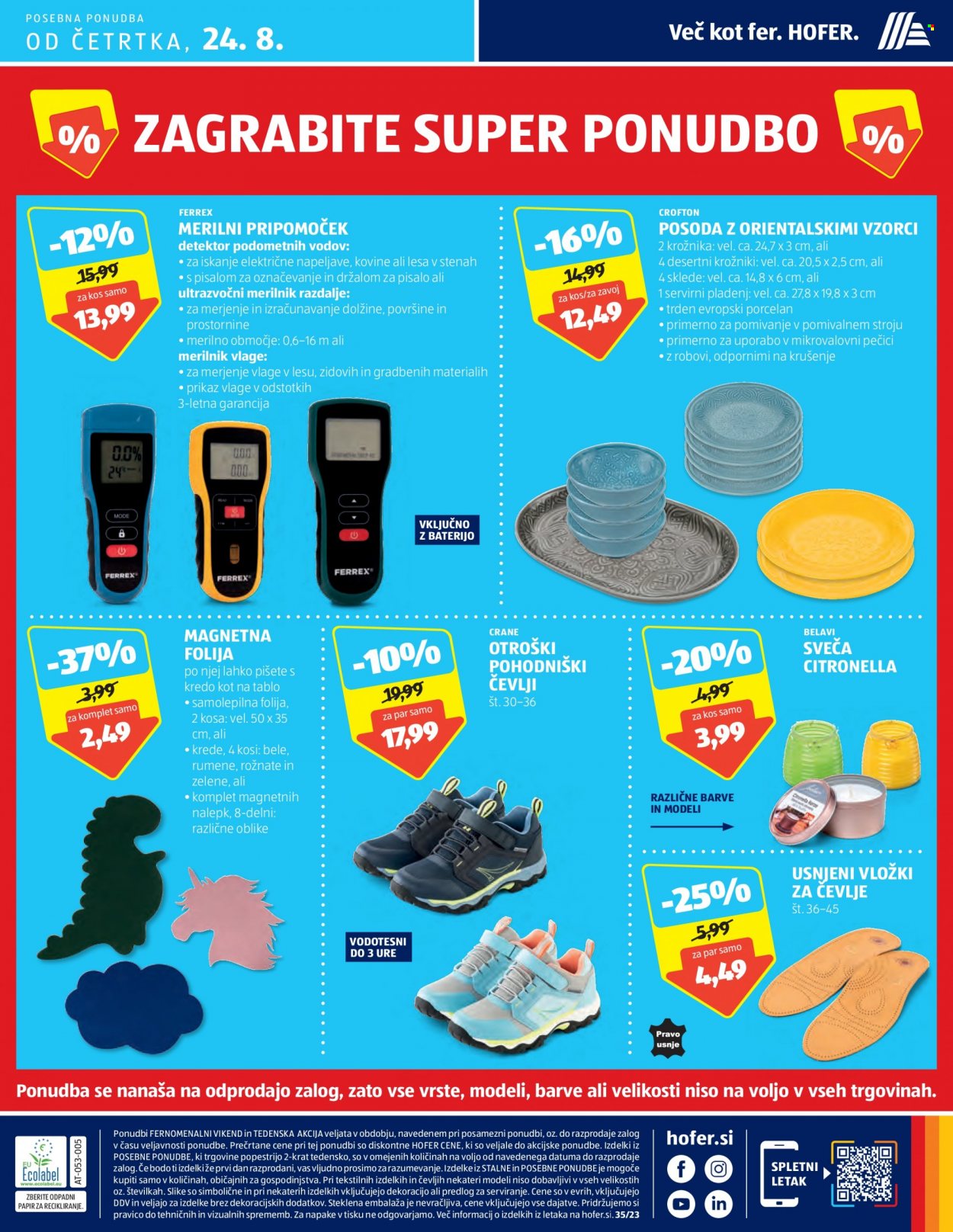 Hofer katalog - 24.8.2023 - 2.9.2023. Stran 24