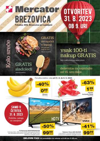 Mercator katalog - 31.8.2023 - 6.9.2023.