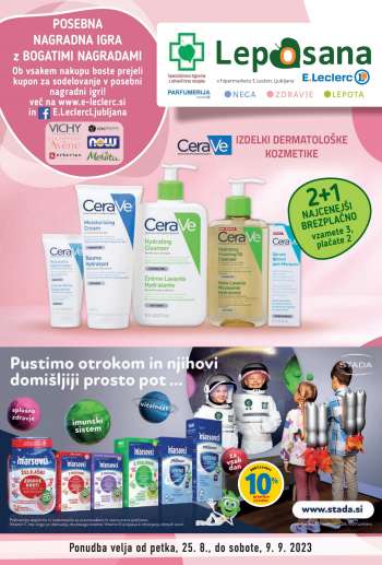 E.Leclerc katalog - 25.8.2023 - 9.9.2023.