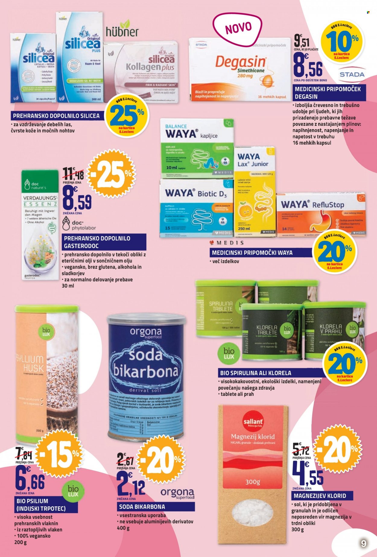 E.Leclerc katalog - 25.8.2023 - 9.9.2023. Stran 9