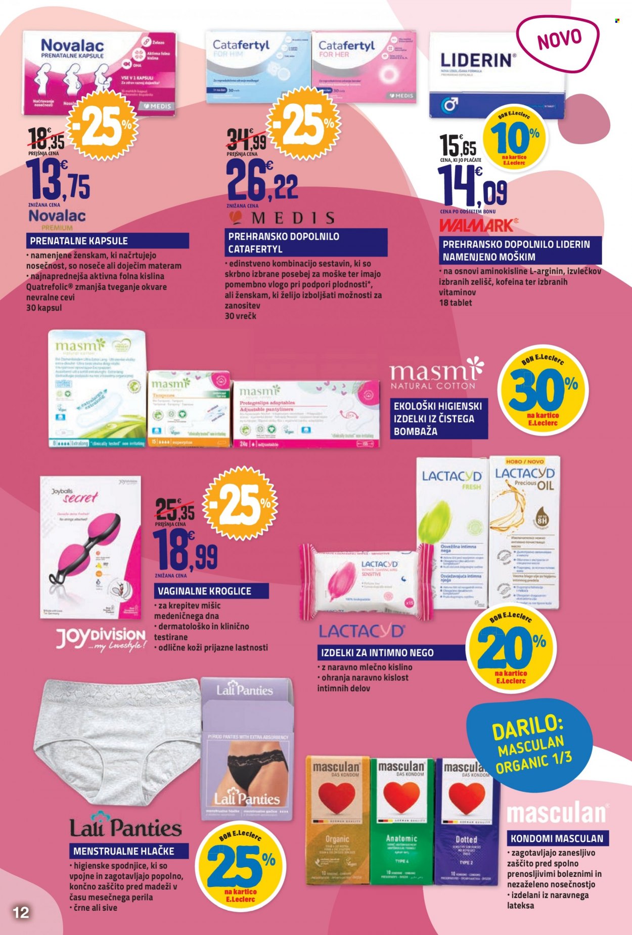 E.Leclerc katalog - 25.8.2023 - 9.9.2023. Stran 12