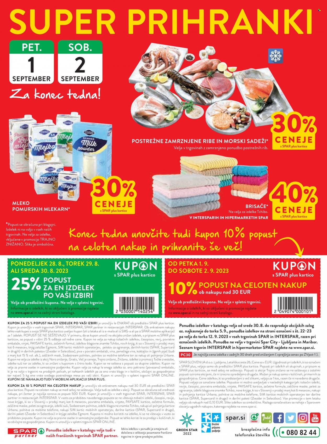 SPAR katalog - 30.8.2023 - 12.9.2023. Stran 30