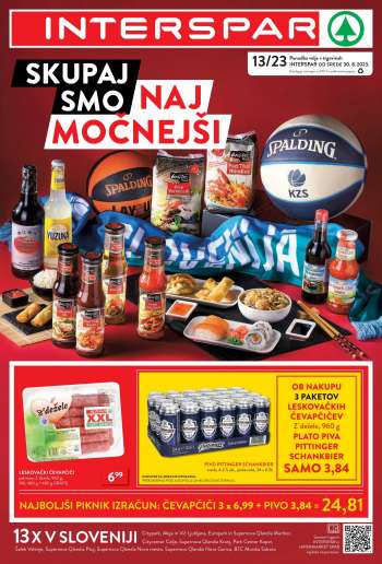 INTERSPAR katalog - 30.8.2023 - 12.9.2023.