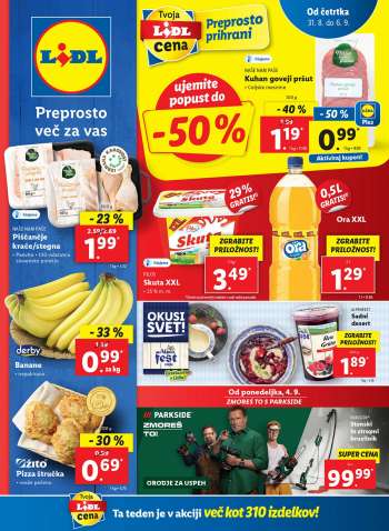 Lidl katalog - 31.8.2023 - 6.9.2023.