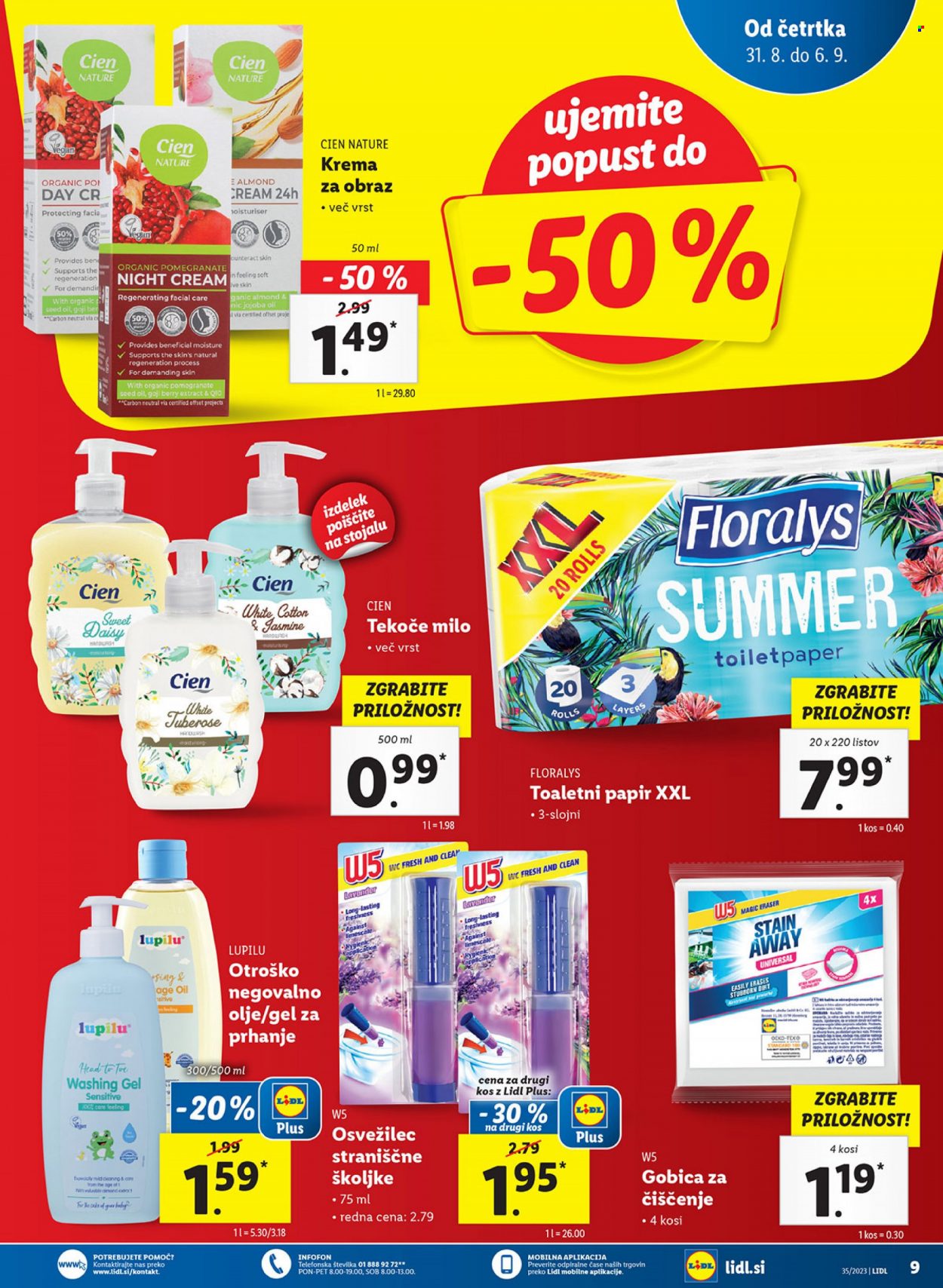 Lidl katalog - 31.8.2023 - 6.9.2023. Stran 9
