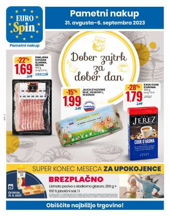 EuroSpin katalog - 31.8.2023 - 6.9.2023.