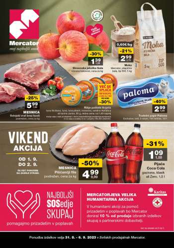 Mercator katalog - 31.8.2023 - 6.9.2023.