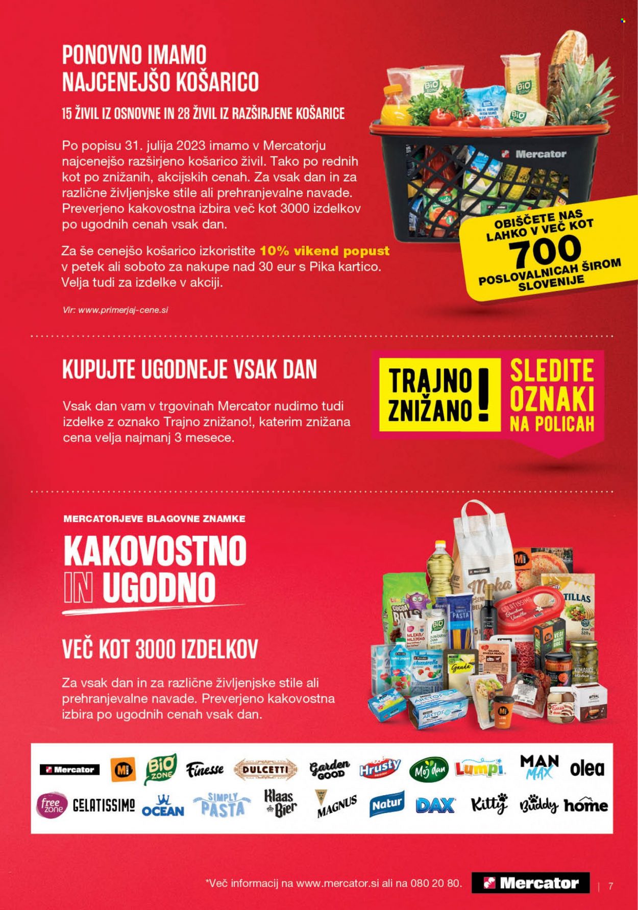 Mercator katalog - 31.8.2023 - 6.9.2023. Stran 7