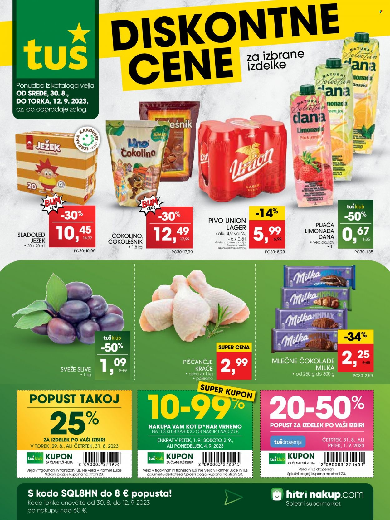 Tuš katalog - 30.8.2023 - 12.9.2023. Stran 1