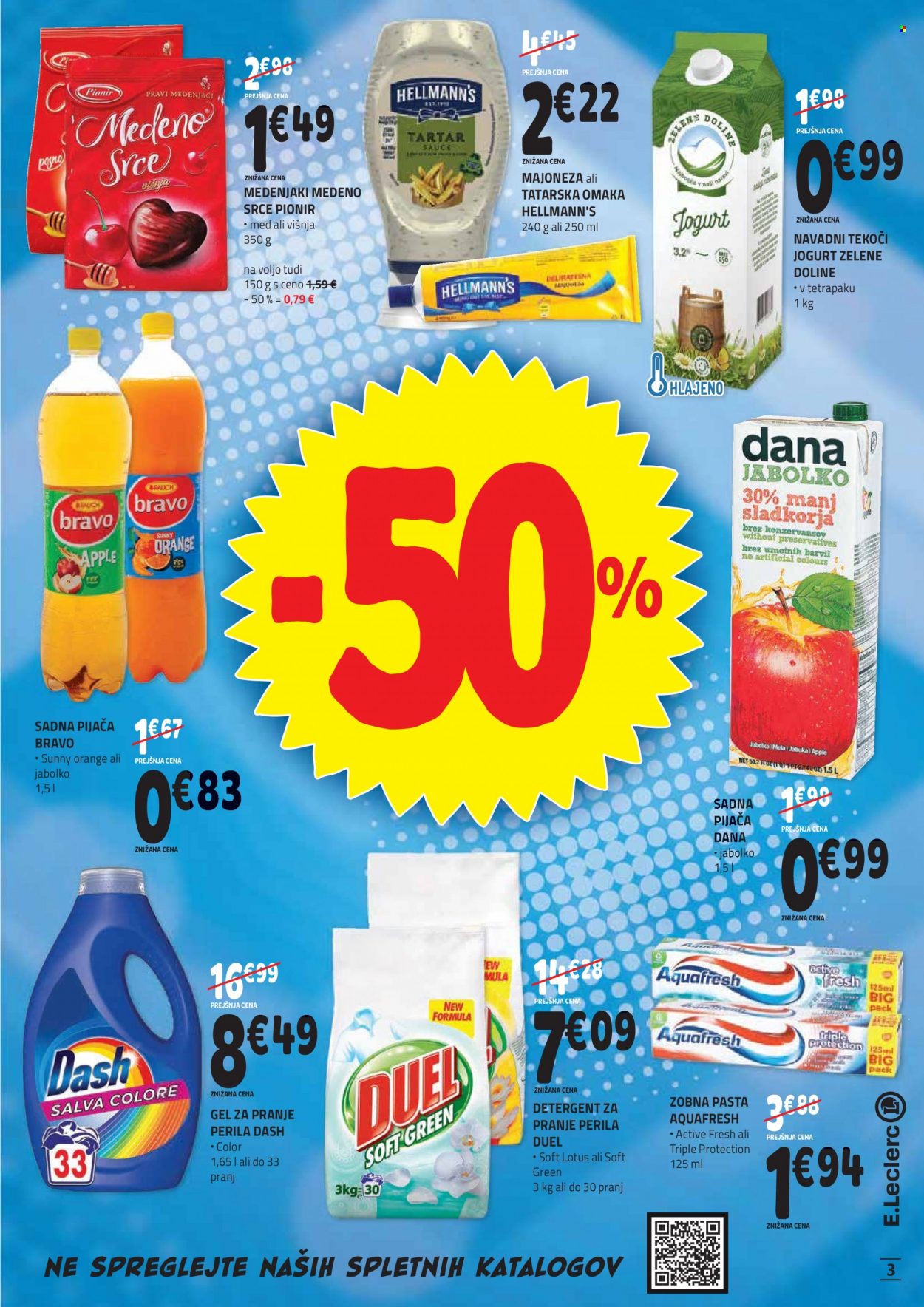 E.Leclerc katalog - 30.8.2023 - 9.9.2023. Stran 3