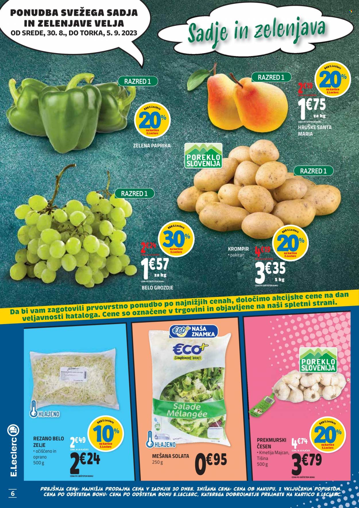 E.Leclerc katalog - 30.8.2023 - 9.9.2023. Stran 6