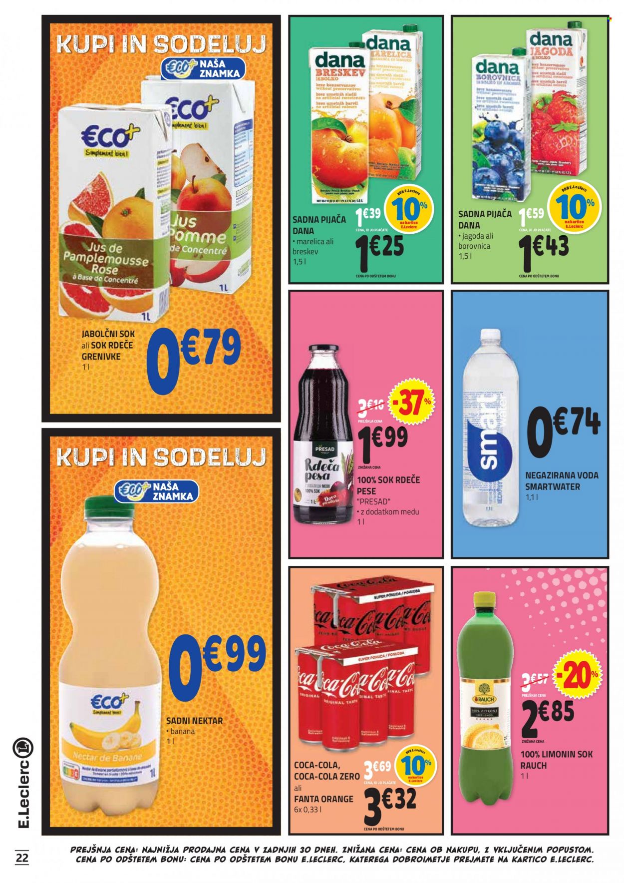 E.Leclerc katalog - 30.8.2023 - 9.9.2023. Stran 22