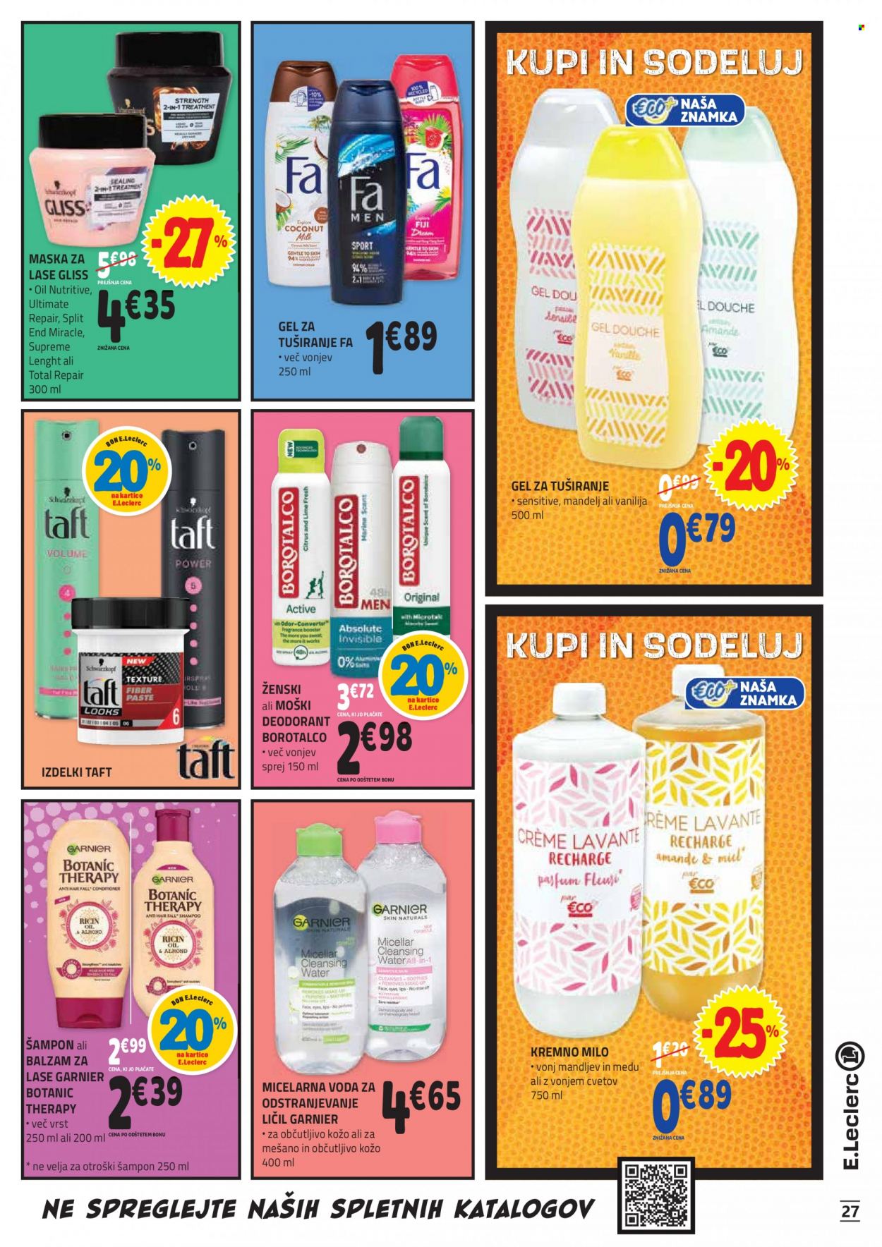E.Leclerc katalog - 30.8.2023 - 9.9.2023. Stran 27