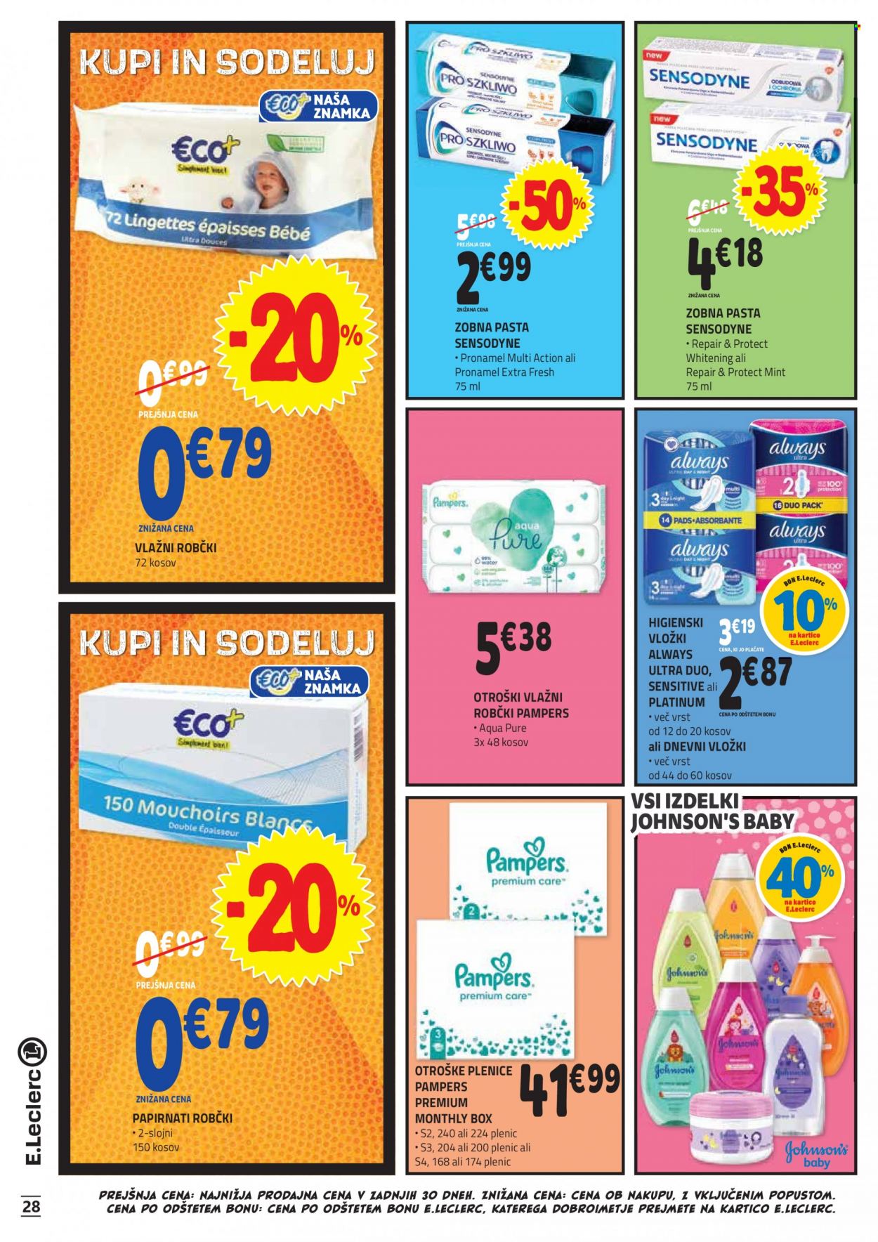 E.Leclerc katalog - 30.8.2023 - 9.9.2023. Stran 28