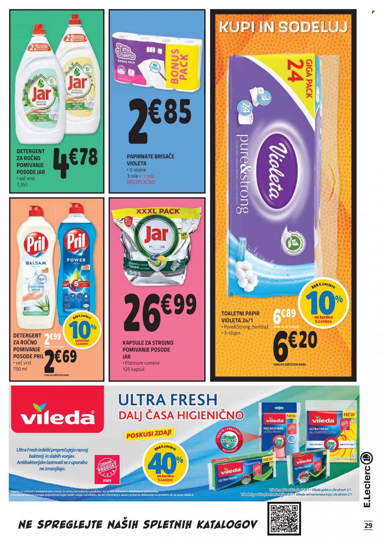 E.Leclerc katalog - 30.8.2023 - 9.9.2023. Stran 29