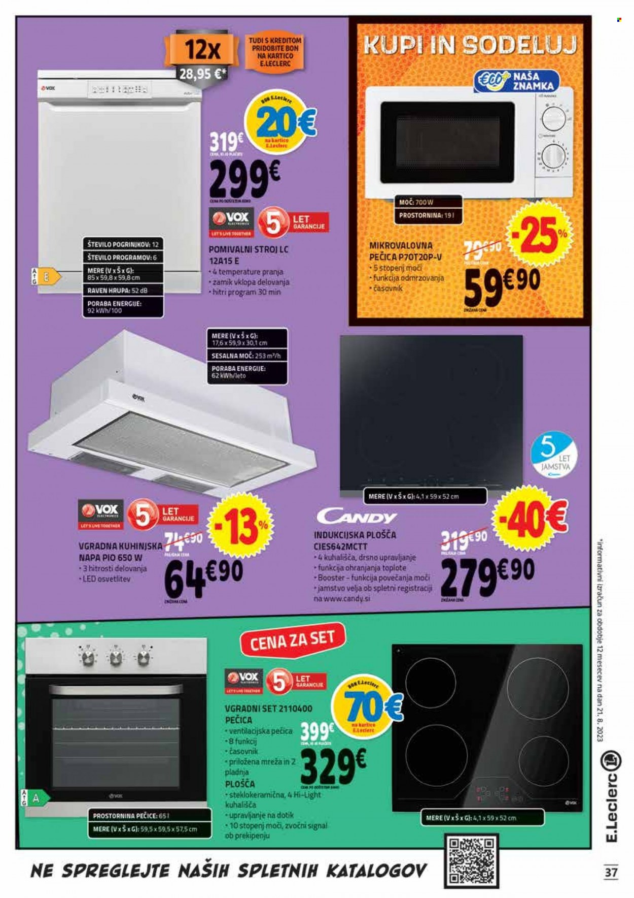E.Leclerc katalog - 30.8.2023 - 9.9.2023. Stran 37