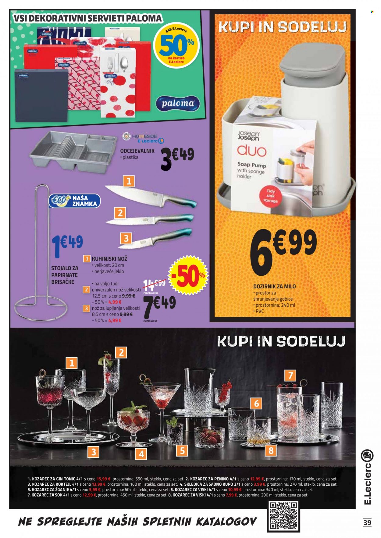 E.Leclerc katalog - 30.8.2023 - 9.9.2023. Stran 39