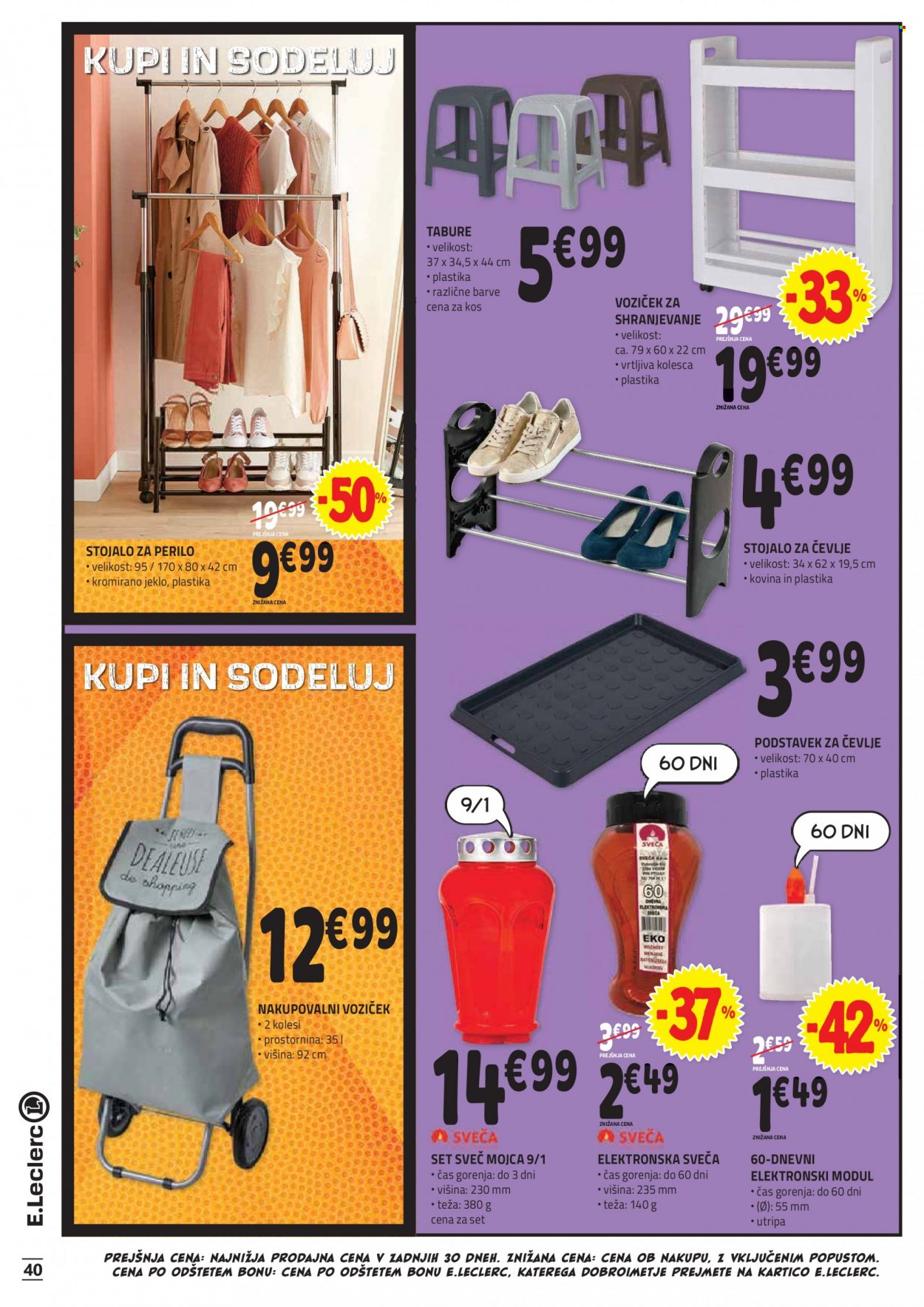 E.Leclerc katalog - 30.8.2023 - 9.9.2023. Stran 40