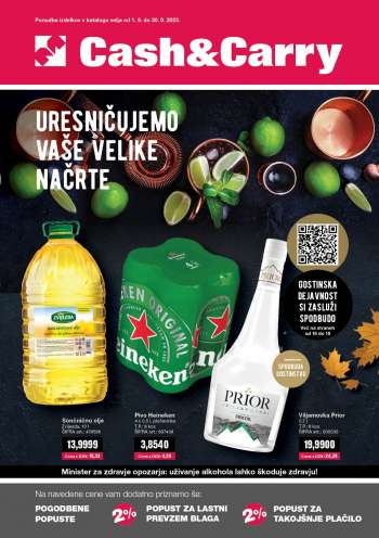 Mercator Cash & Carry katalog - 1.9.2023 - 30.9.2023.