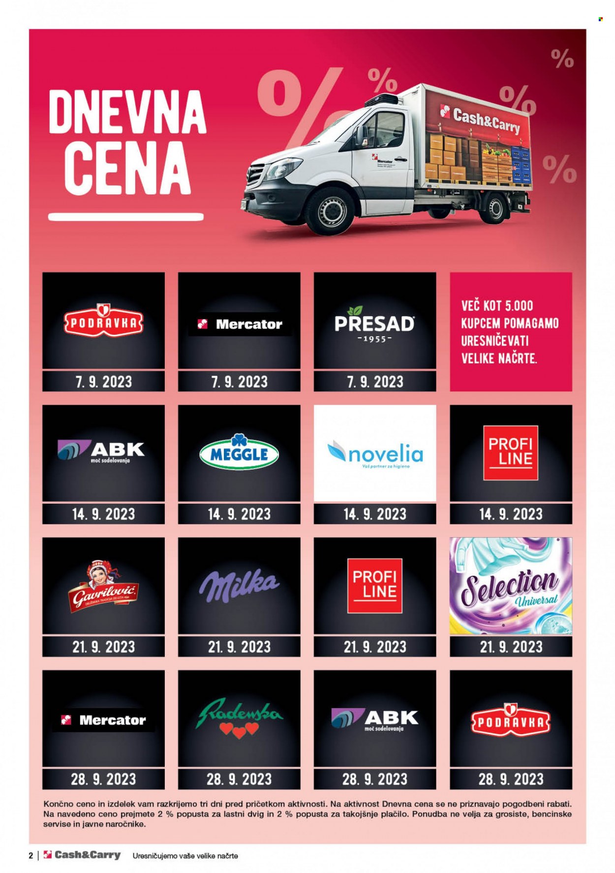 Mercator Cash & Carry katalog - 1.9.2023 - 30.9.2023. Stran 2