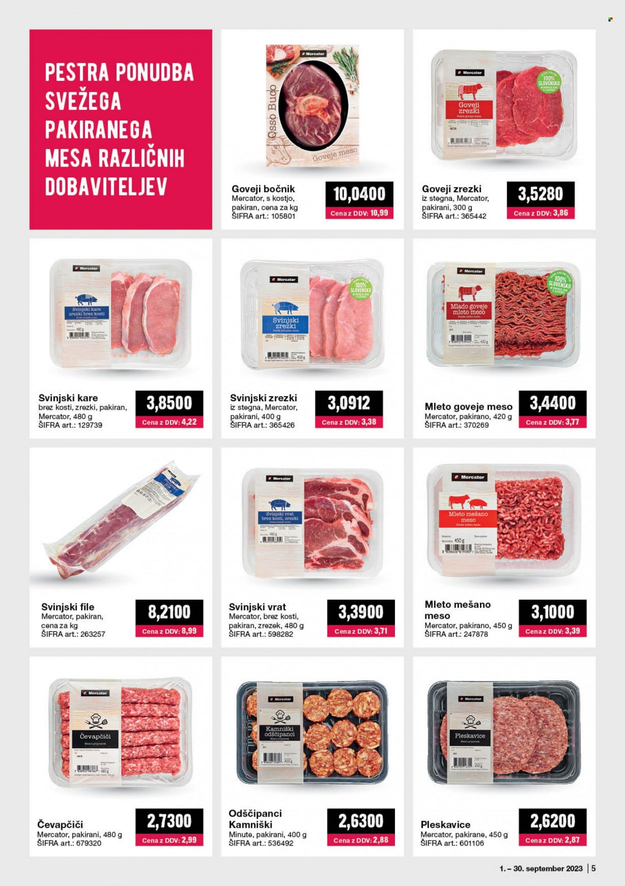 Mercator Cash & Carry katalog - 1.9.2023 - 30.9.2023. Stran 5