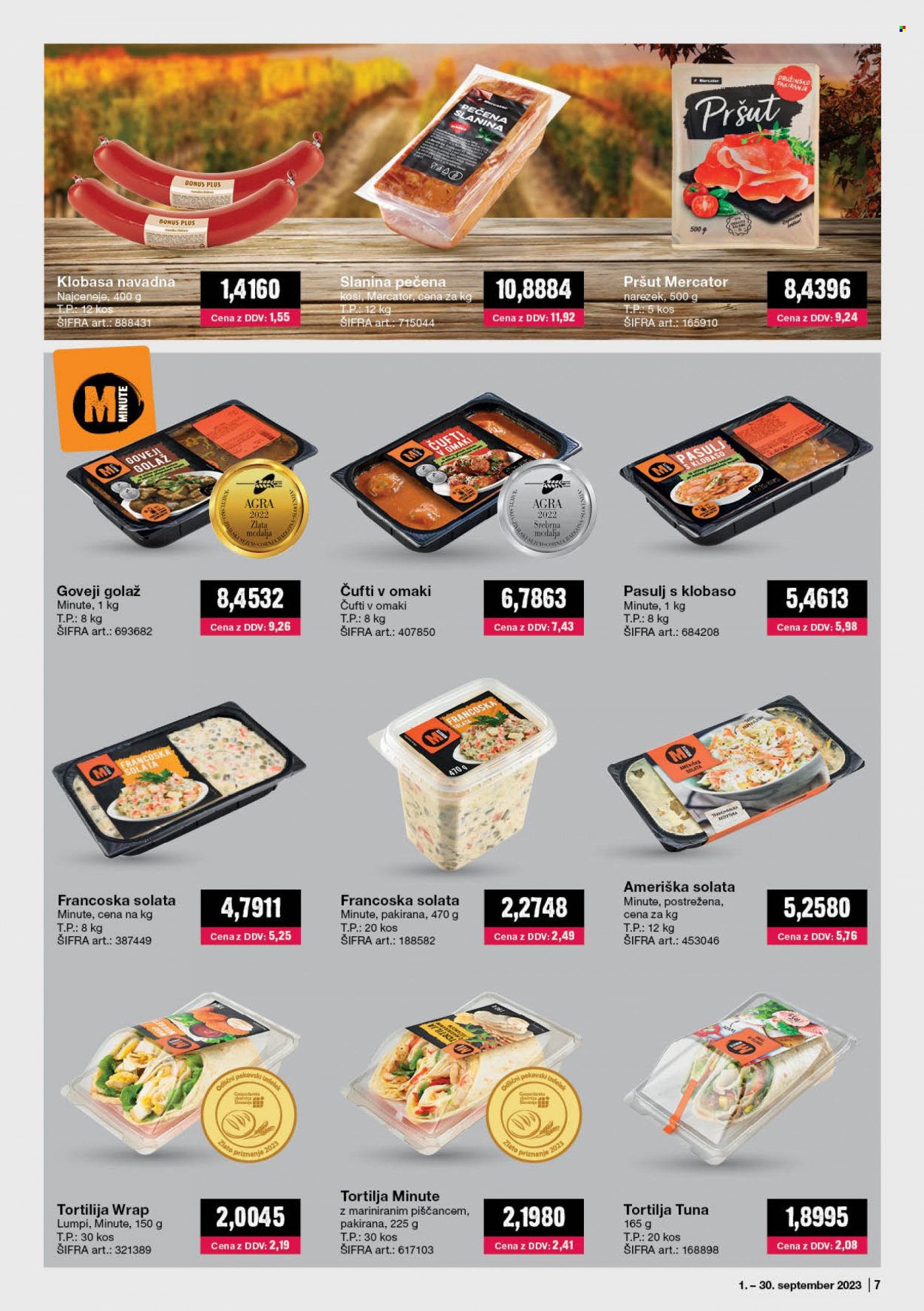 Mercator Cash & Carry katalog - 1.9.2023 - 30.9.2023. Stran 7