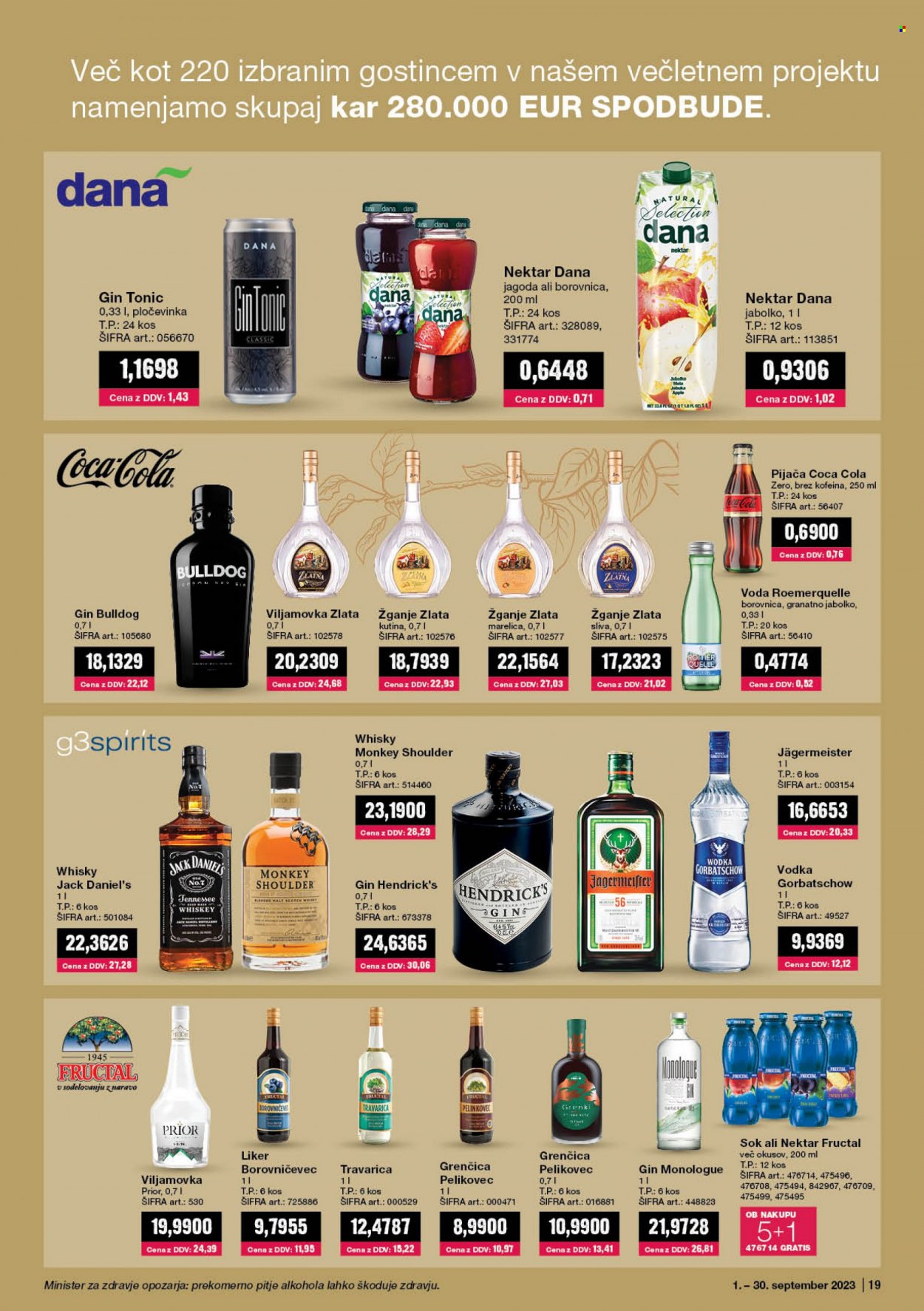 Mercator Cash & Carry katalog - 1.9.2023 - 30.9.2023. Stran 19