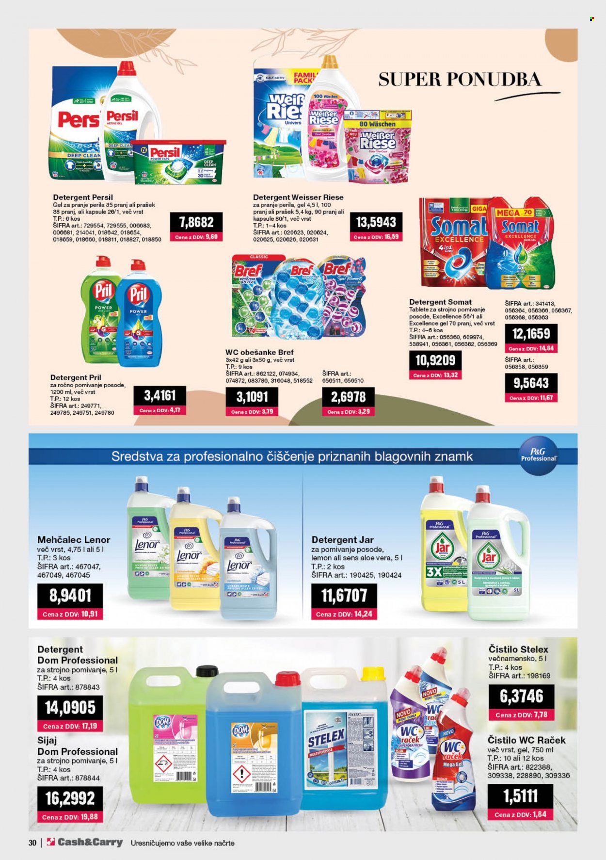 Mercator Cash & Carry katalog - 1.9.2023 - 30.9.2023. Stran 30