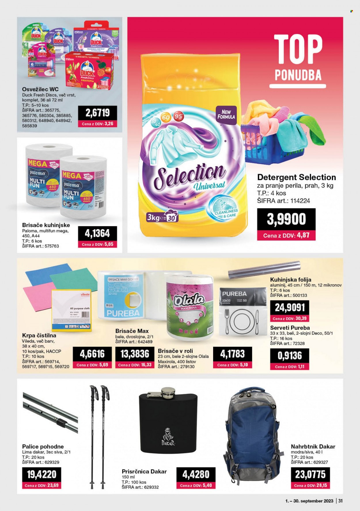 Mercator Cash & Carry katalog - 1.9.2023 - 30.9.2023. Stran 31