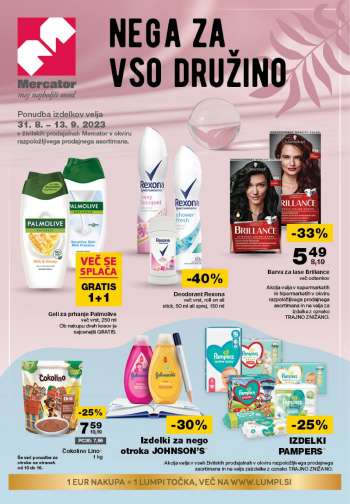 Mercator katalog - 31.8.2023 - 13.9.2023.