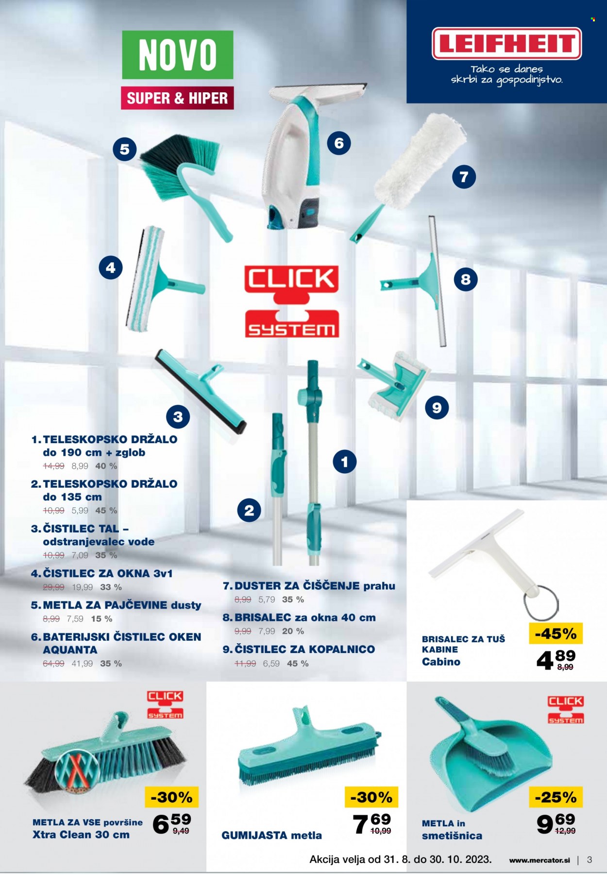 Mercator katalog - 31.8.2023 - 13.9.2023. Stran 3