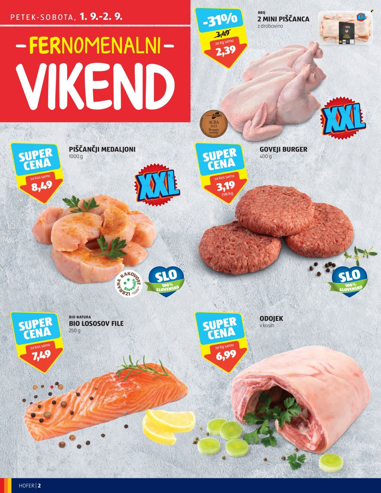 Hofer katalog - 31.8.2023 - 9.9.2023. Stran 2