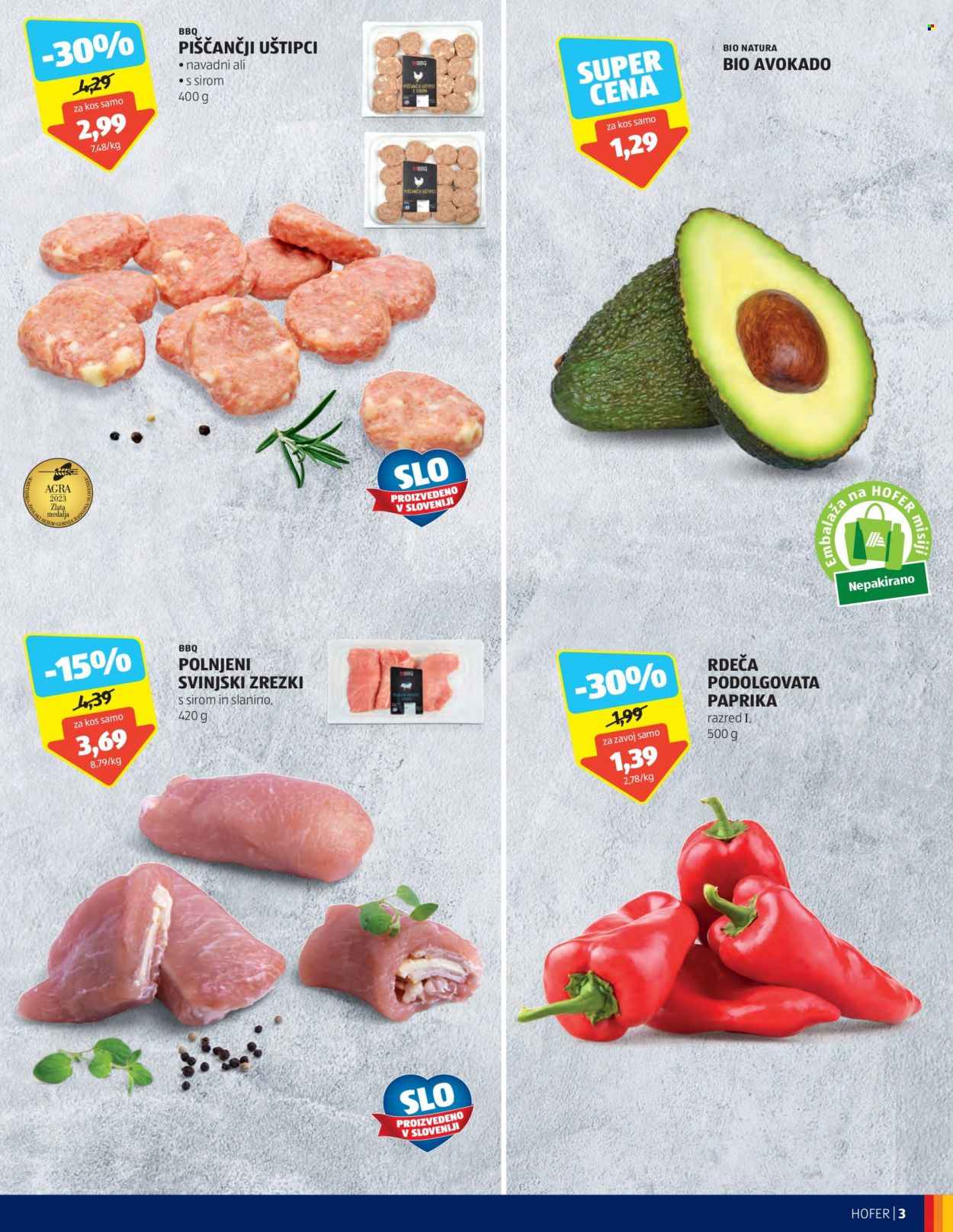 Hofer katalog - 31.8.2023 - 9.9.2023. Stran 3
