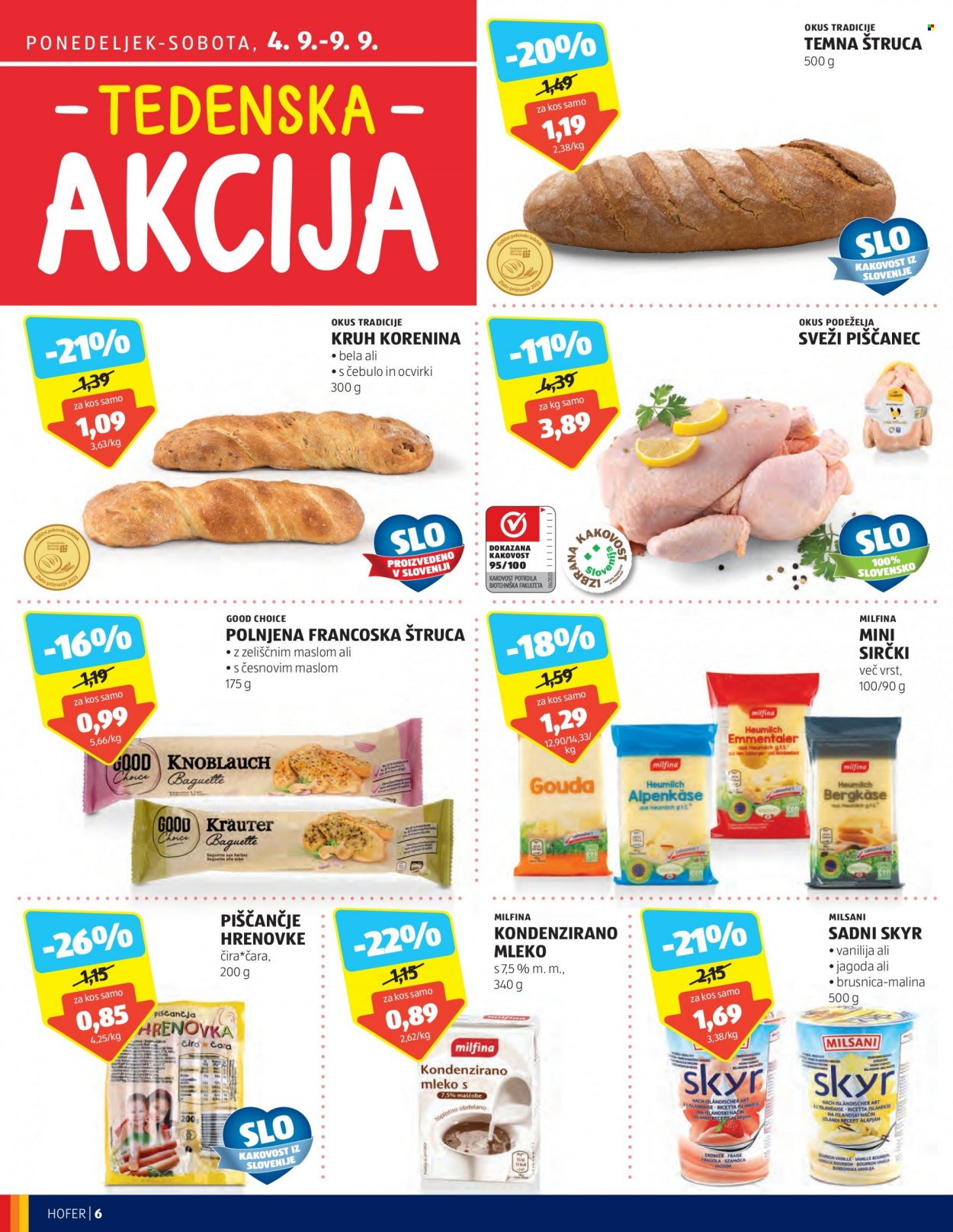 Hofer katalog - 31.8.2023 - 9.9.2023. Stran 6