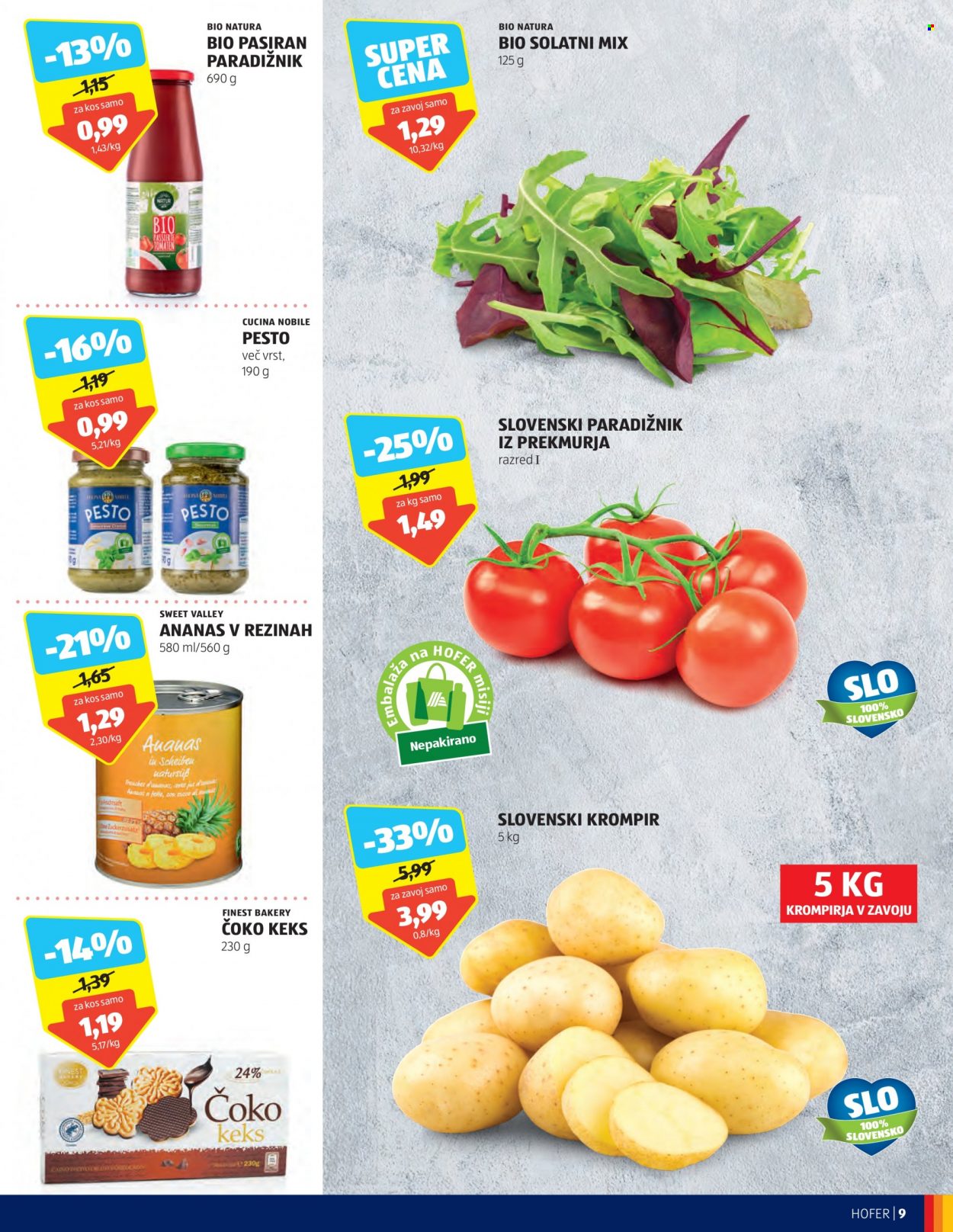 Hofer katalog - 31.8.2023 - 9.9.2023. Stran 9