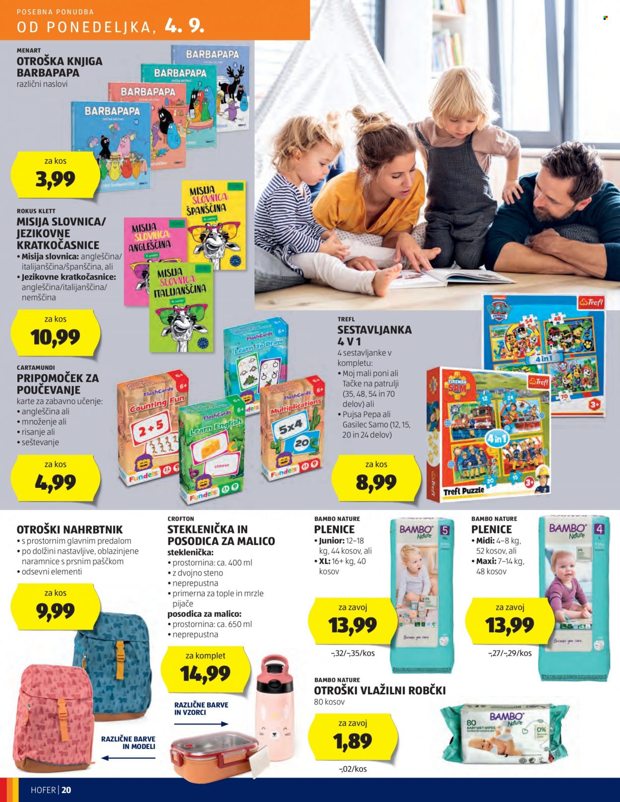 Hofer katalog - 31.8.2023 - 9.9.2023. Stran 20