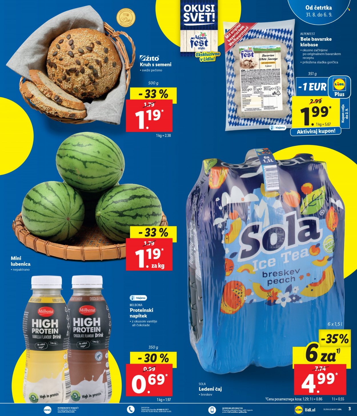 Lidl katalog - 31.8.2023 - 6.9.2023. Stran 3