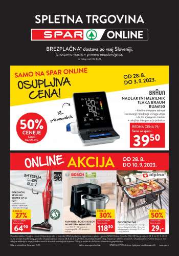 SPAR katalog - 28.8.2023 - 3.9.2023.