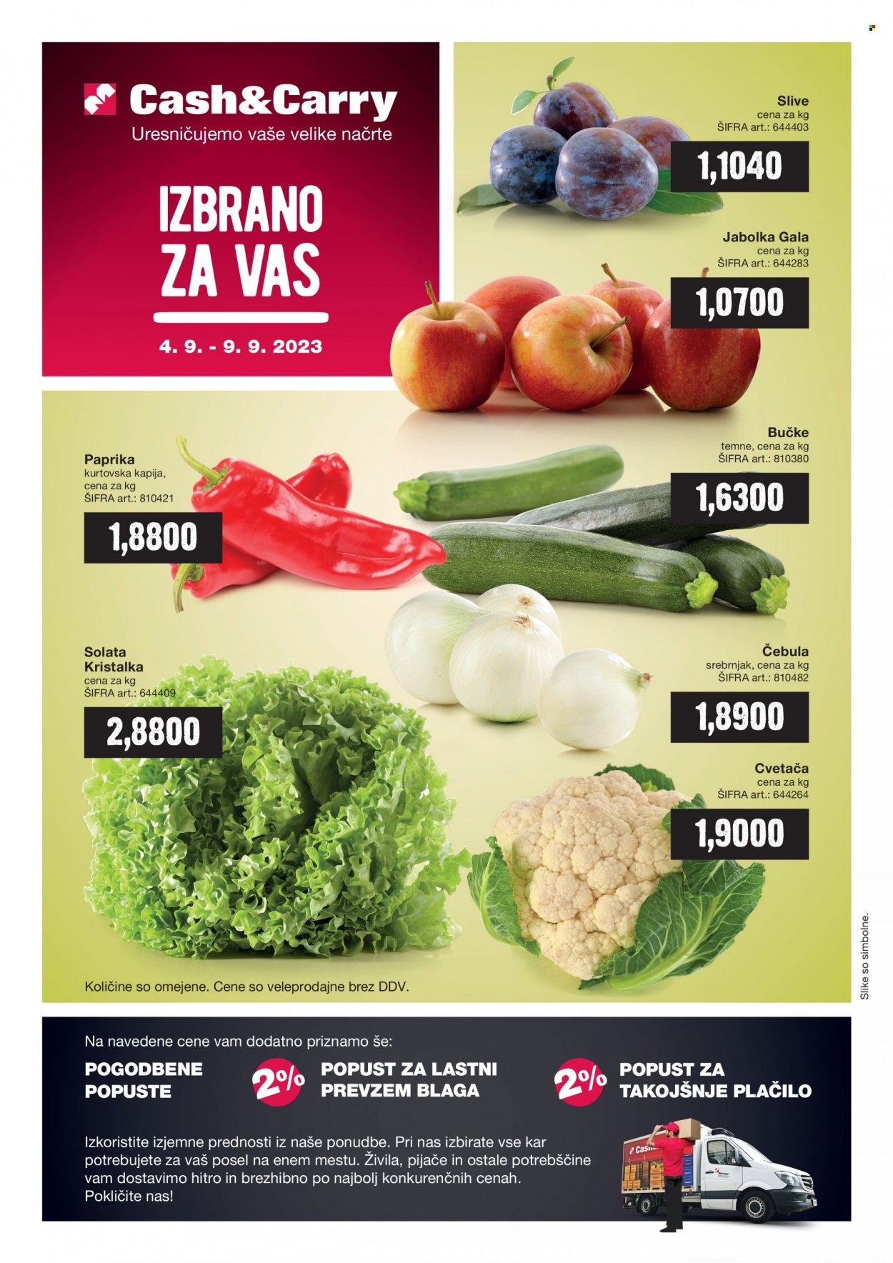 Mercator Cash & Carry katalog - 4.9.2023 - 9.9.2023. Stran 1