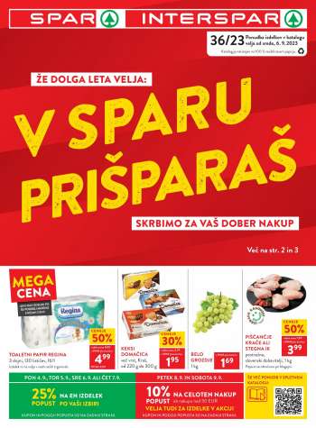 SPAR katalog - 6.9.2023 - 12.9.2023.