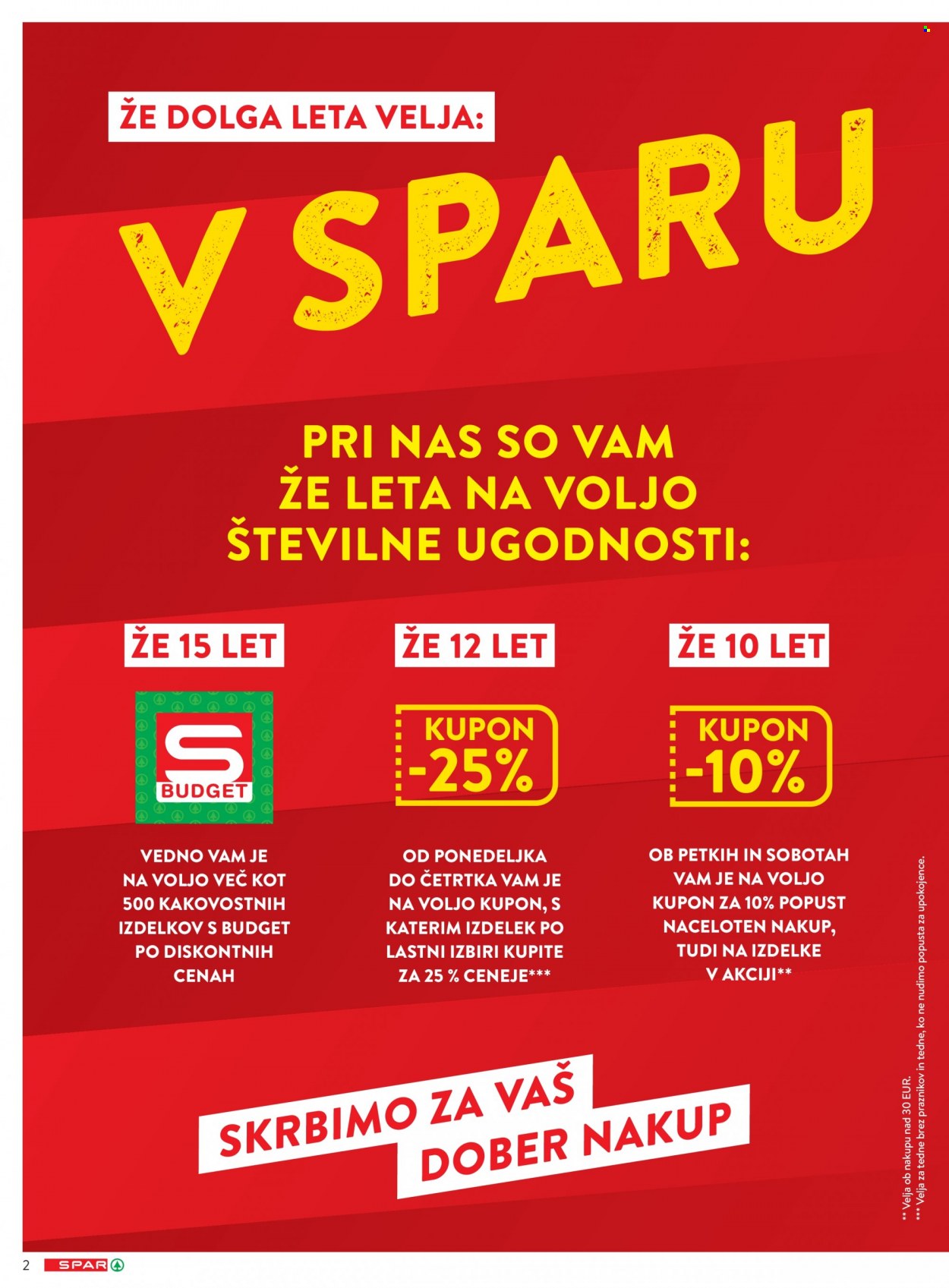 SPAR katalog - 6.9.2023 - 12.9.2023. Stran 2