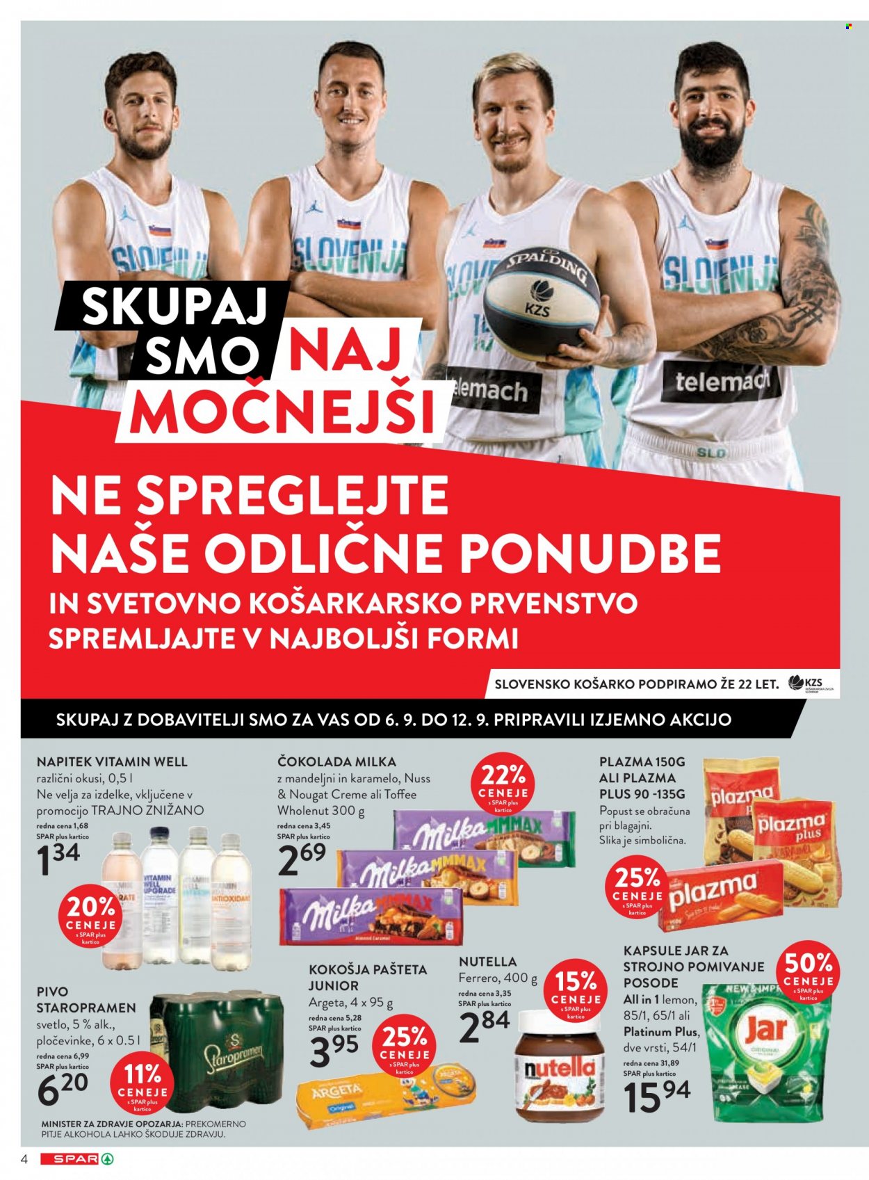 SPAR katalog - 6.9.2023 - 12.9.2023. Stran 4