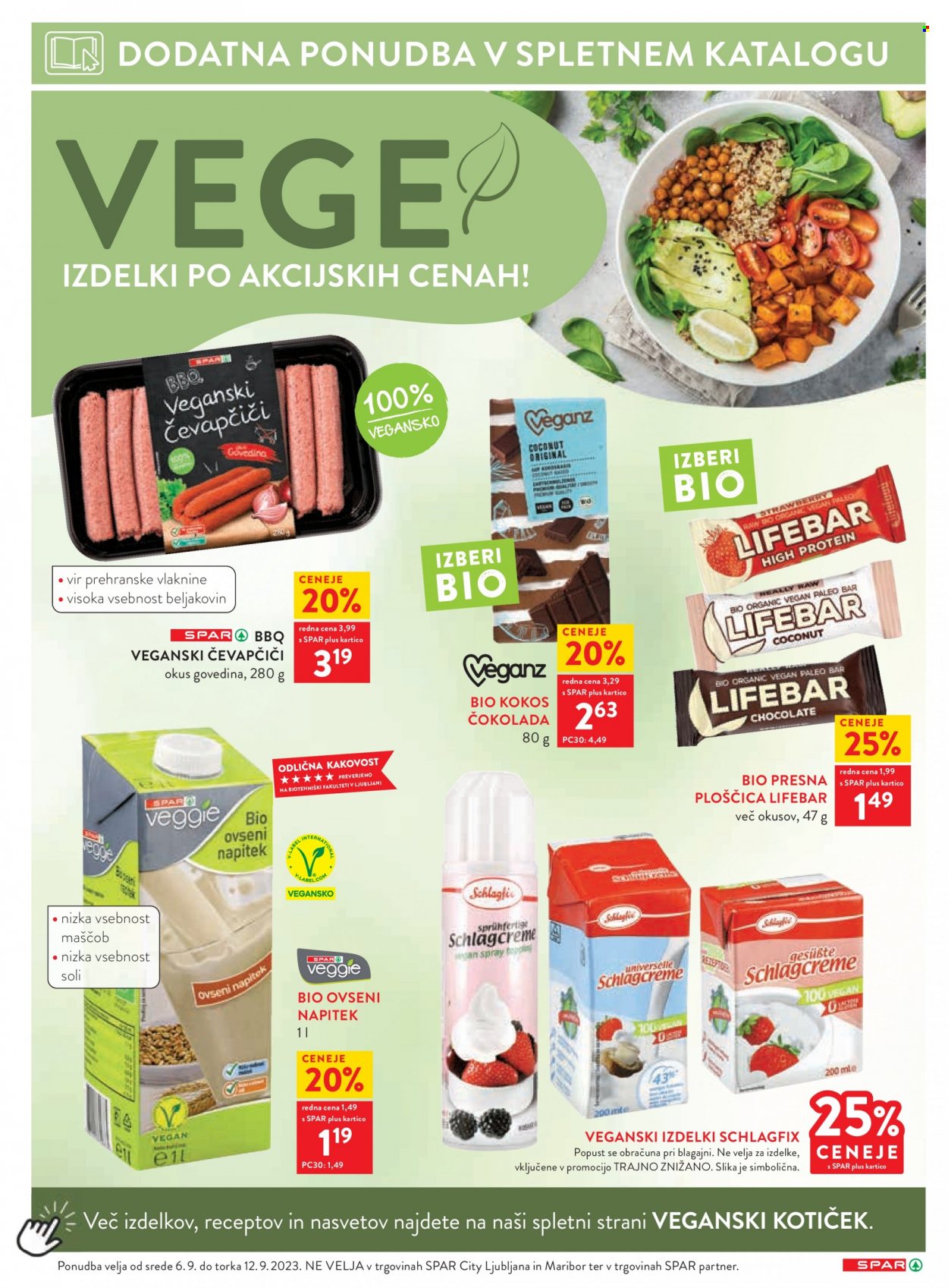 SPAR katalog - 6.9.2023 - 12.9.2023. Stran 9
