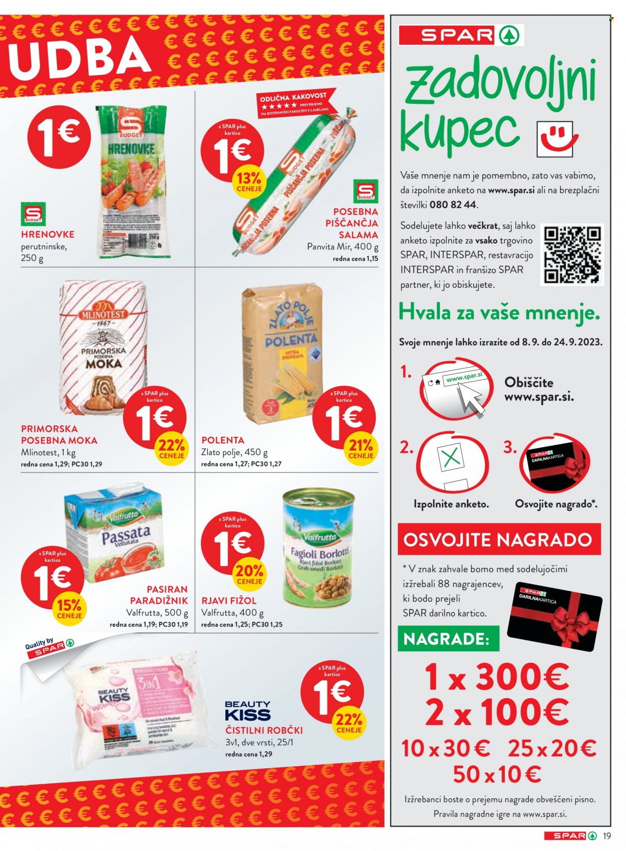 SPAR katalog - 6.9.2023 - 12.9.2023. Stran 21