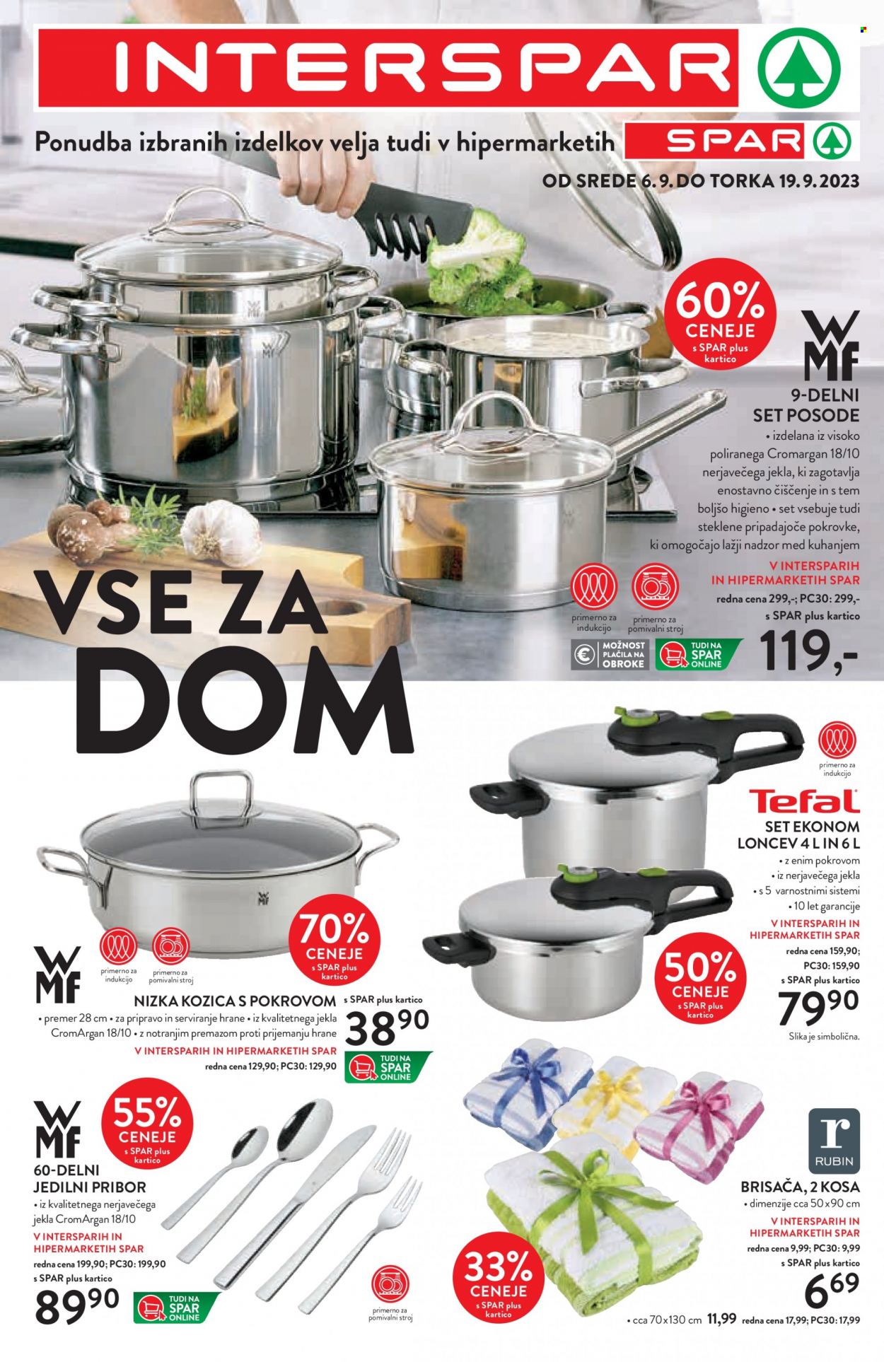 INTERSPAR katalog - 6.9.2023 - 19.9.2023. Stran 1
