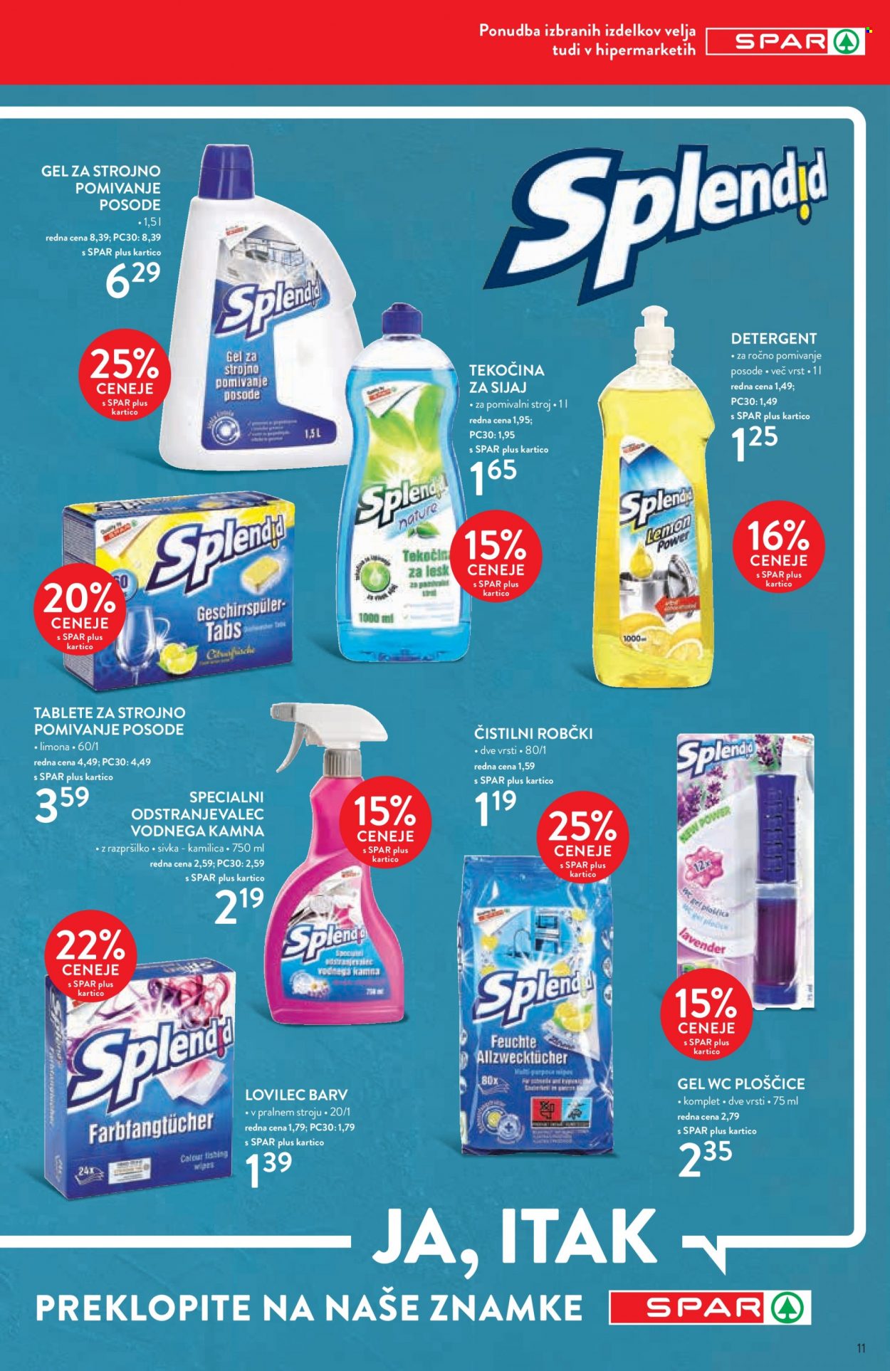 INTERSPAR katalog - 6.9.2023 - 19.9.2023. Stran 11