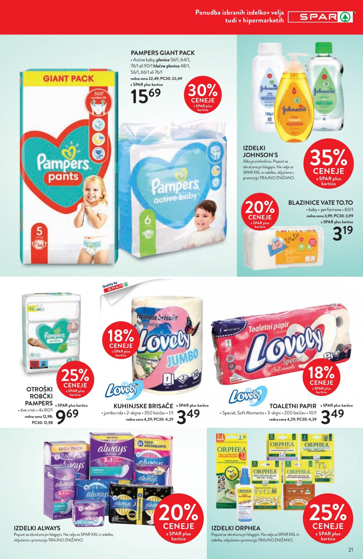 INTERSPAR katalog - 6.9.2023 - 19.9.2023. Stran 21